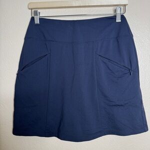 IBKUL Skort Women's Small Black UPF 50+ Performance Golf Tennis